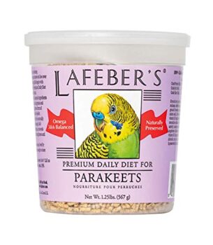 Lafeber Premium Daily Diet Pellets Pet Bird Food, Made with Non-GMO and Human-Grade Ingredients, for Parakeets (Budgies)