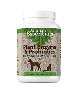 Animal Essentials Plant Enzyme & Probiotics Digestive Supplement for Dogs & Cats (Various Sizes) - Digestion Support