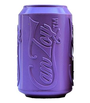 SodaPup Dog Chew Toy and Treat Dispenser - Enrichment Dog Toys - Treat Dispensing Dog Toys - Dog Puzzle Toys - Dog Treat Toy - Available in Can Toy Grape Crush & Can Toy Lemon Lime