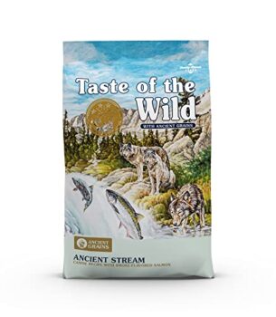 Taste of the Wild Smoked Salmon High Protein Real Fish Recipes Premium Dry Dog Food with Real Salmon, Superfoods and Nutrients Like Probiotics, Vitamins and Antioxidants for Adult Dogs or Puppies