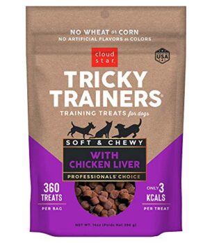 Cloud Star Tricky Trainers Chewy - Soft Low Calorie Dog Training Treats