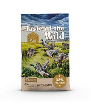 Taste of the Wild Roasted Fowl High Protein Real Meat Recipes Premium Dry Dog Food with Real Duck, Superfoods, and Nutrients Like Probiotics, Vitamins and Antioxidants.