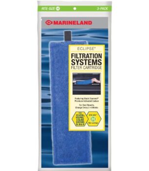 Marineland Eclipse Replacement Filter Cartridges, for Aquarium Filtration