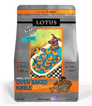 Lotus Small Bite Dry Dog Food - Available in Flavor Duck & Chicken
