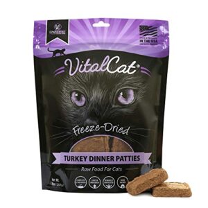 Vital Essentials Vital Cat Freeze-Dried Grain-Free All Natural Dinner Patties Cat Food, 8 oz