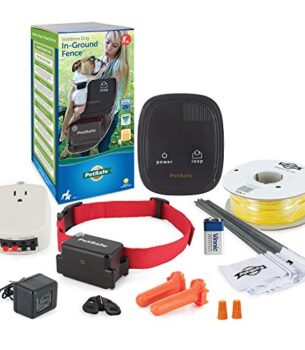 PetSafe Stubborn Dog In-Ground Pet Fence for Dogs - from Parent Company of INVISIBLE FENCE Brand - Multiple Wire Gauge Options - Keep Pets Secure in Your Yard - Waterproof Receiver Collar