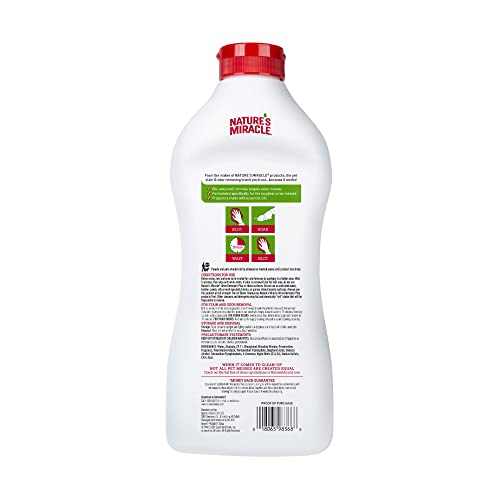 Nature's Miracle Urine Destroyer Plus for Dogs, Enzymatic Formula for Severe Dog Urine Stains, 32 fl oz - Image 2