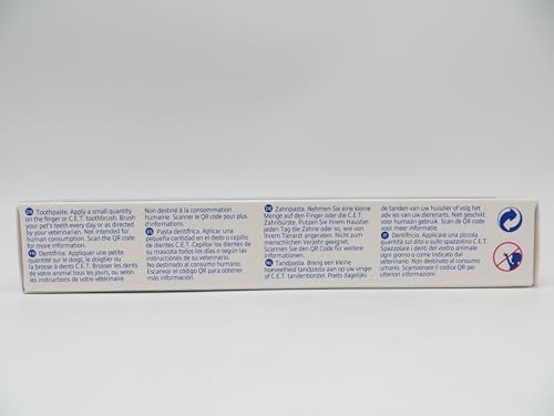 Virbac C.E.T. Enzymatic Toothpaste, Eliminates Bad Breath by Removing Plaque & Tartar Buildup, Best Pet Dental Care Toothpaste, Poultry Flavor, 2.5 oz tube - Image 7