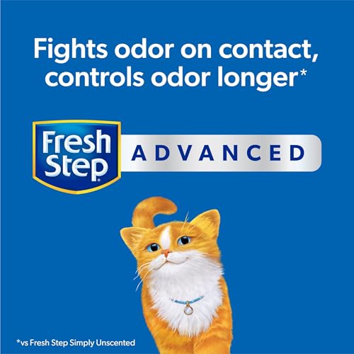 Fresh Step Advanced Simply Unscented Clumping Litter, Fresh Step Unscented Cat Litter Fights Odor on Contact, 37 lbs. (2 x 18.5 lb. Box) - Image 12