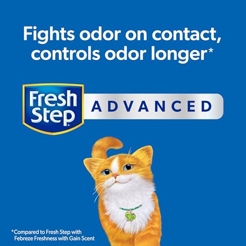 Fresh Step Advanced Clumping Litter with Febreze Freshness with Gain Scent, Fights Odor on Contact, 37 lbs. (2 x 18.5 lb. Box) (Package May Vary) - Image 12