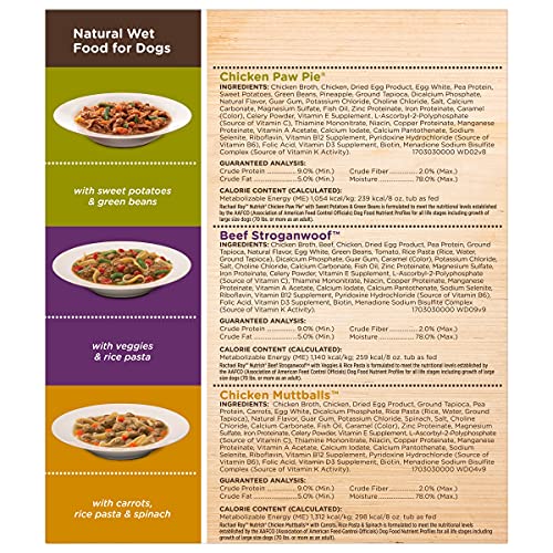 Nutrish Rachael Ray Wet Dog Food Variety Pack Hearty Recipes, 6-8 oz. Tubs, 2 Count - Image 10