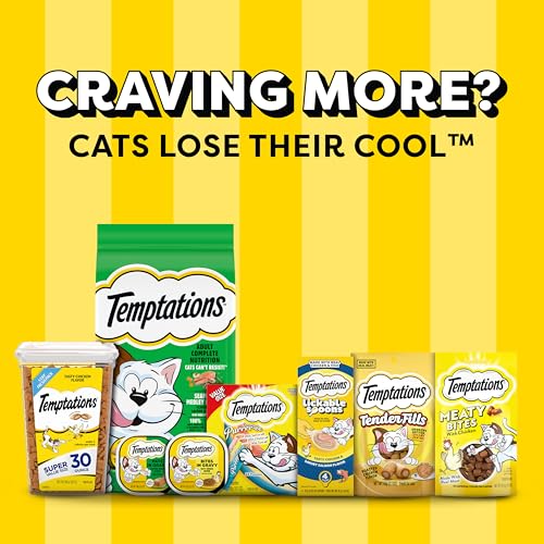 Temptations MixUps Catnip Fever Flavor Crunchy and Soft Cat Treats, 16 oz. Tub - Image 12