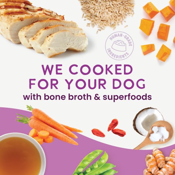 Health Extension Gently Cooked Chicken & Pumpkin Dog Food, Human-Grade & Shelf-Stable with Superfoods, Supports Digestion, Immunity, Skin & Coat, 9 oz Pouch (Pack of 5) - Image 5