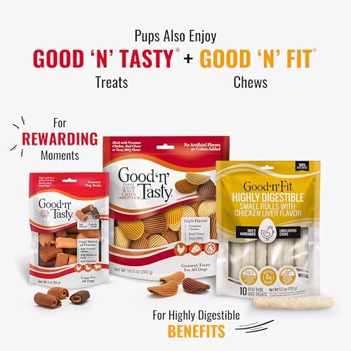 Good ?n? Fun Triple Flavor Kabobs Chews for All Dogs, 24 Ounces, Treat Your Dog to Chews Made from Beef Hide, Real Chicken, Pork Hide, Duck and Chicken Liver - Image 11