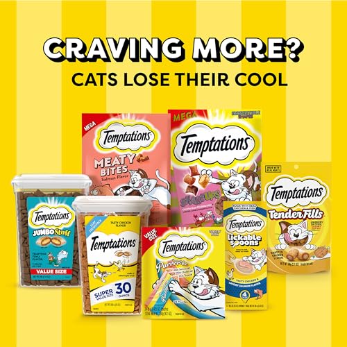 Temptations Classic Crunchy and Soft Cat Treats, Shrimpy Shrimp Flavor, 3 oz. Pouch (Pack of 12) - Image 11