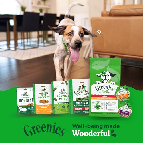 Greenies Smart Topper High Protein Wet Mix-in for Dogs, Chicken, Peas, Apples, and Brown Rice Recipe & Duck, Broccoli, Carrots and Barley Recipe Variety Pack with Whole Grains, 8 Trays of 2oz. - Image 12