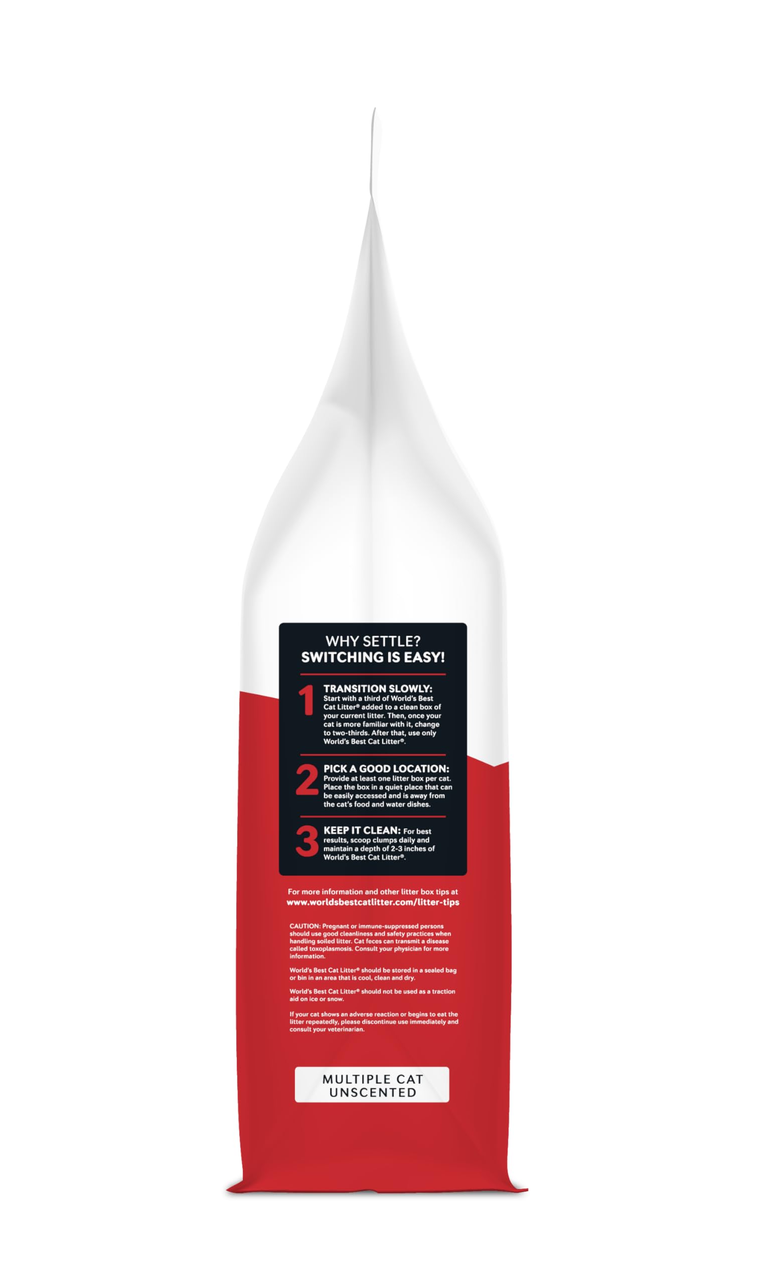 WORLD'S BEST CAT LITTER Multiple Cat Unscented, 32-Pounds - Natural Ingredients, Quick Clumping, Flushable, 99% Dust Free & Made in USA - Long-Lasting Odor Control & Easy Scooping - Image 8