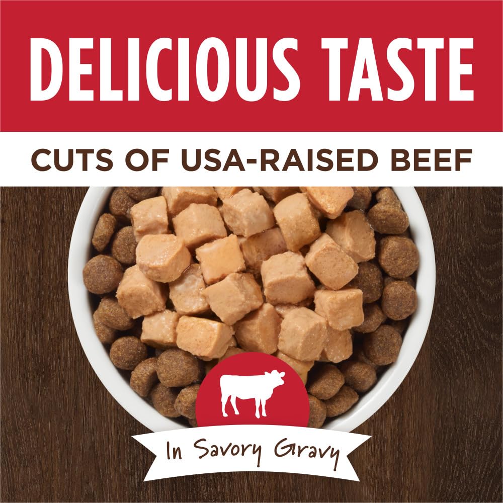 Instinct Healthy Cravings Natural Wet Dog Food Topper, Grain Free Recipe - Real Beef, 3 oz. Pouches (Pack of 24) - Image 3