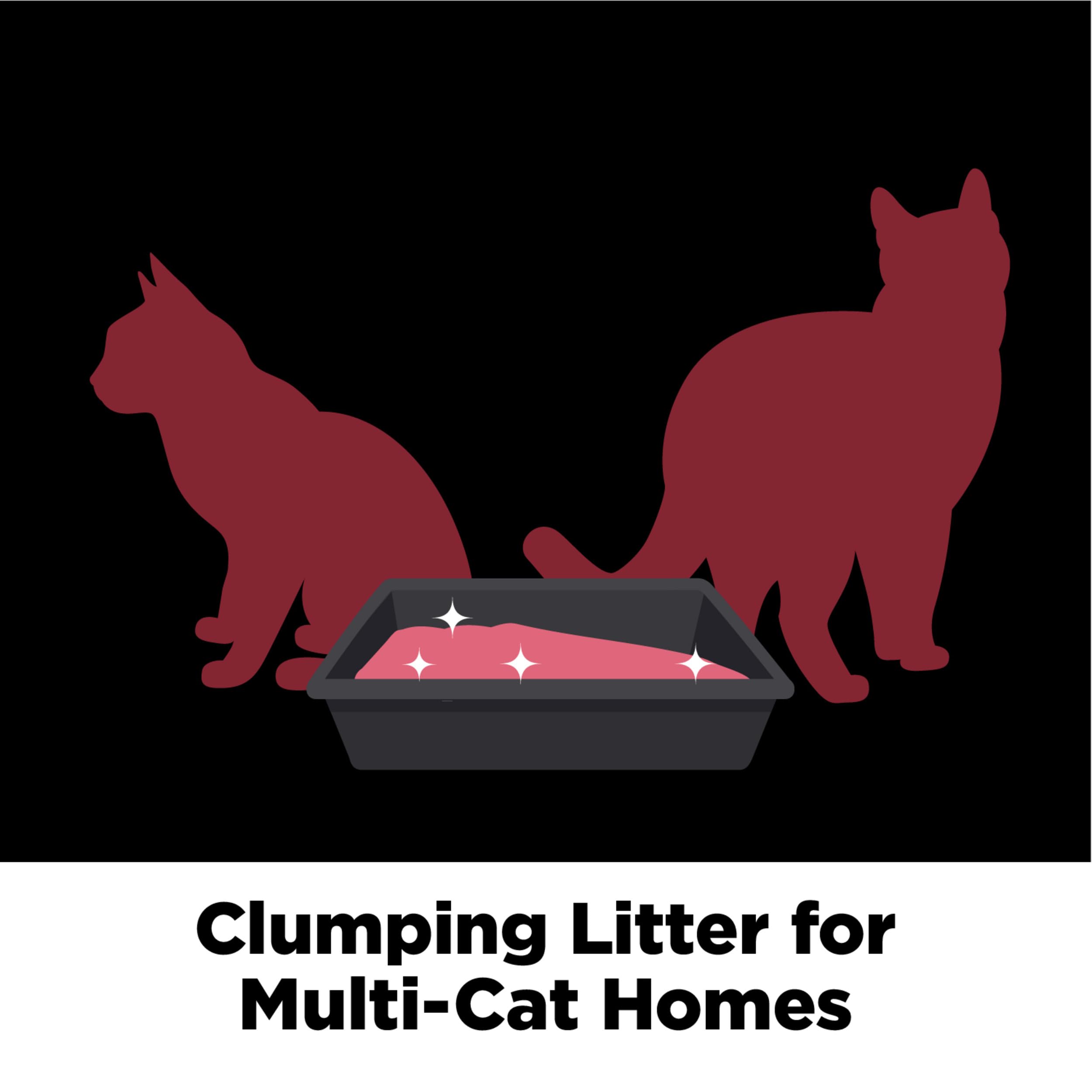 ARM & HAMMER Clump & Seal Platinum Cat Litter, Multi-Cat, 14-Day Odor Control, Rock-Hard Clumps, 37 lbs ? Powerful Odor Eliminator with Baking Soda - Image 6