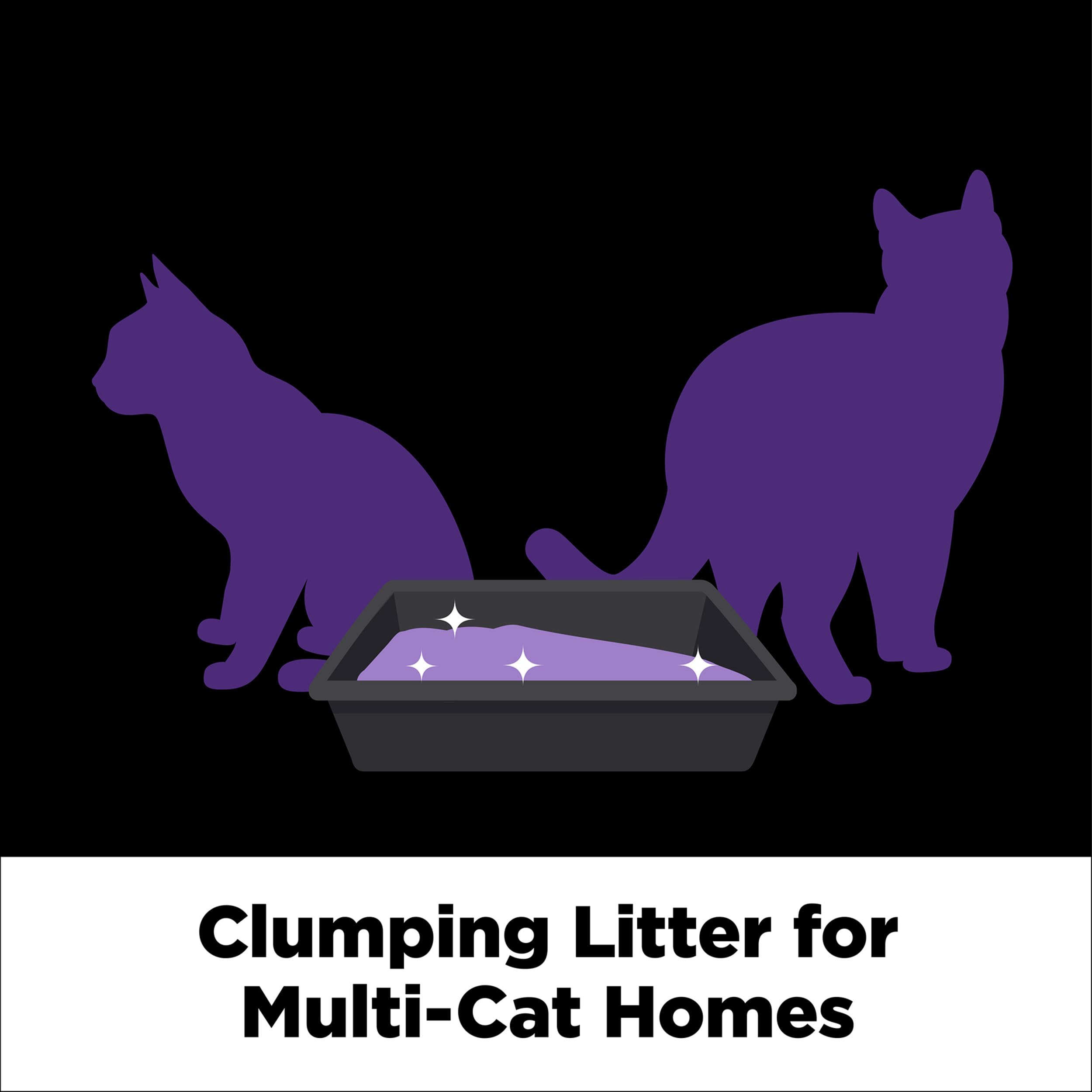 ARM & HAMMER Clump & Seal SLIDE Platinum Multi-Cat Clumping Cat Litter, 14-Day Odor Control, EZ Clean Technology, 18 lbs ? No Scrubbing, Powerful Odor Eliminator - Image 5