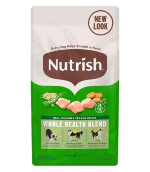 Nutrish Dry Dog Food, Real Chicken & Veggies Recipe Whole Health Blend, 6 lb. Bag (Rachael Ray)