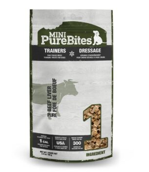 PureBites Mini Freeze Dried Beef Dog Treats | Only 1 Ingredient | 85g