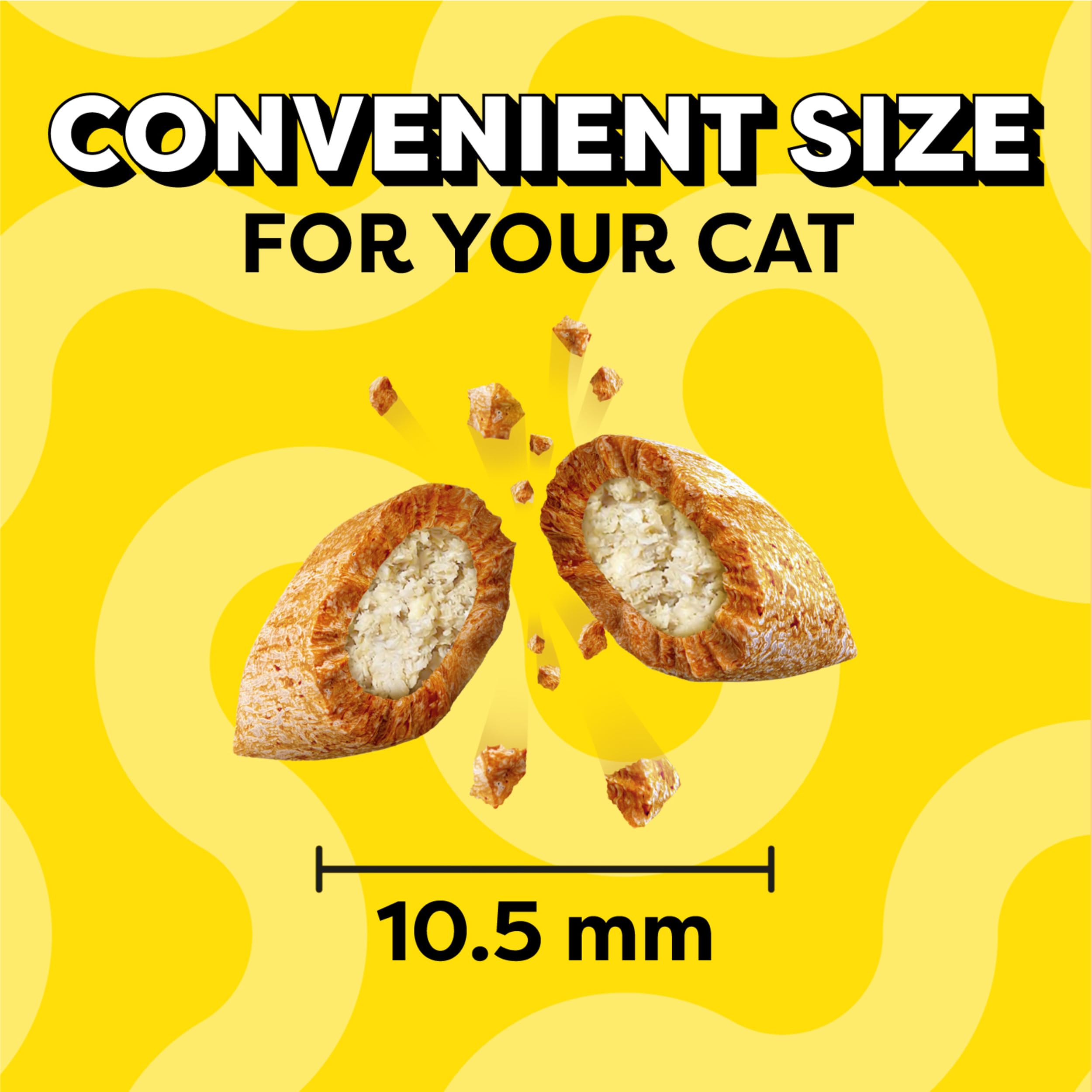 Temptations MixUps Catnip Fever Flavor Crunchy and Soft Cat Treats, 16 oz. Tub - Image 9