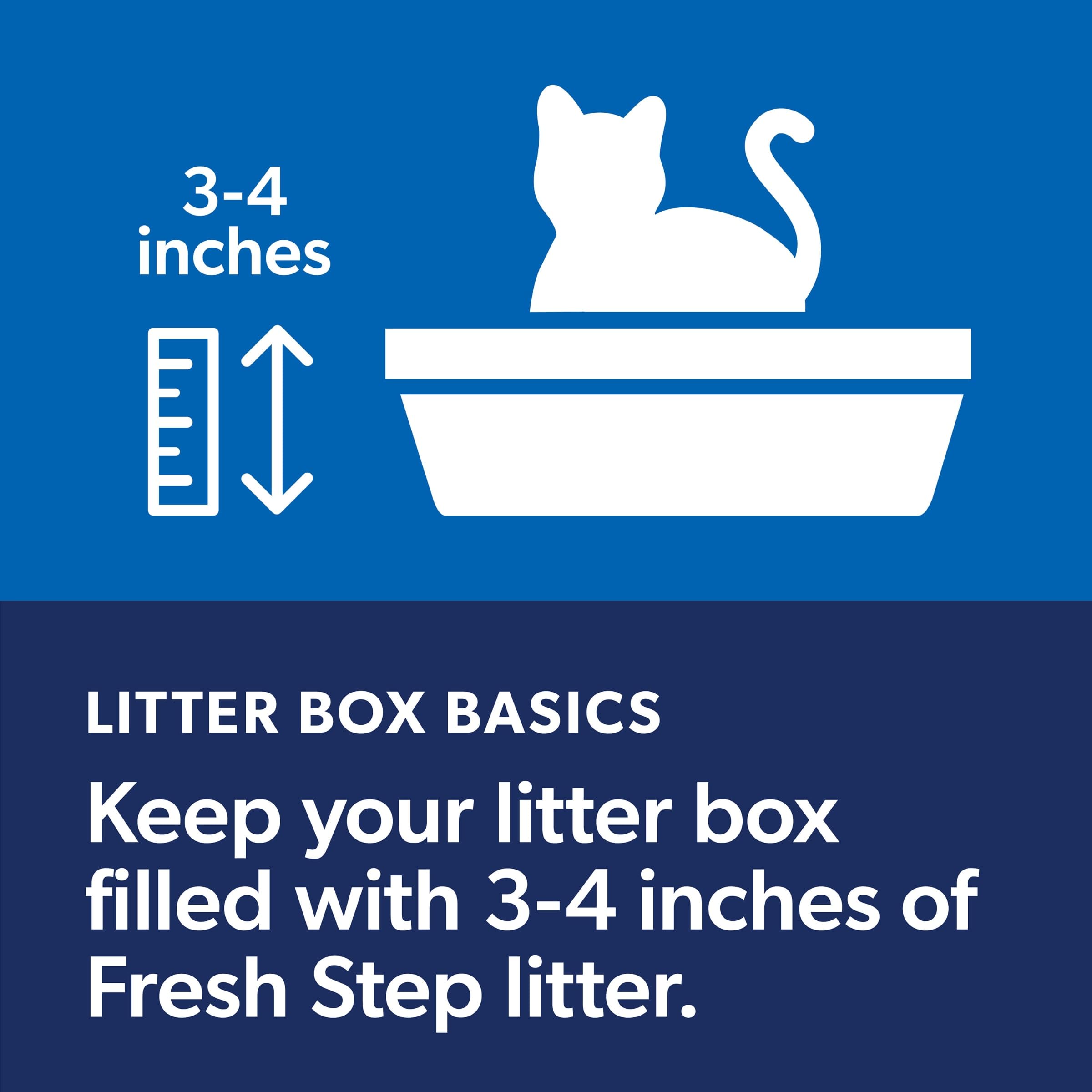 Fresh Step Clean Paws Cat Litter with Febreze Freshness, Advanced Multi Cat Low Tracking Clumping Litter, 37 lbs. (2 x 18.5 lb. Box) - Image 5