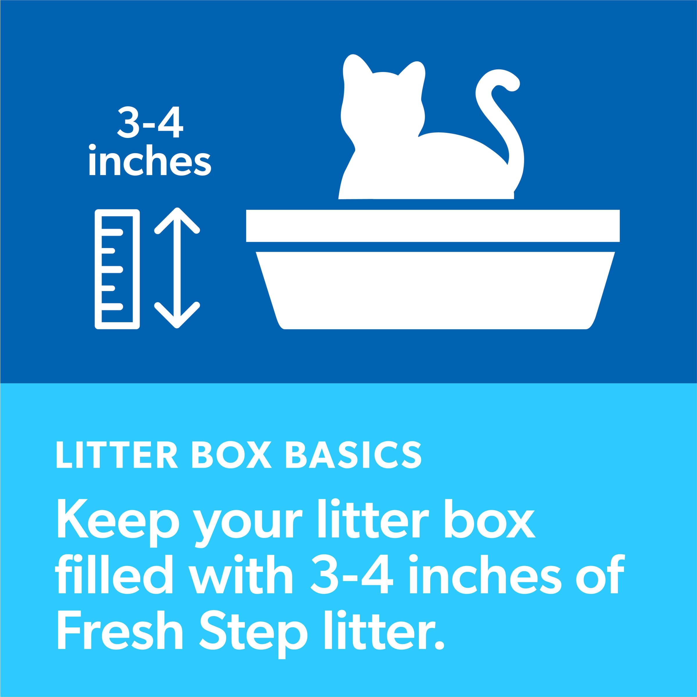 Fresh Step Advanced Simply Unscented Clumping Litter, Fresh Step Unscented Cat Litter Fights Odor on Contact, 37 lbs. (2 x 18.5 lb. Box) - Image 4