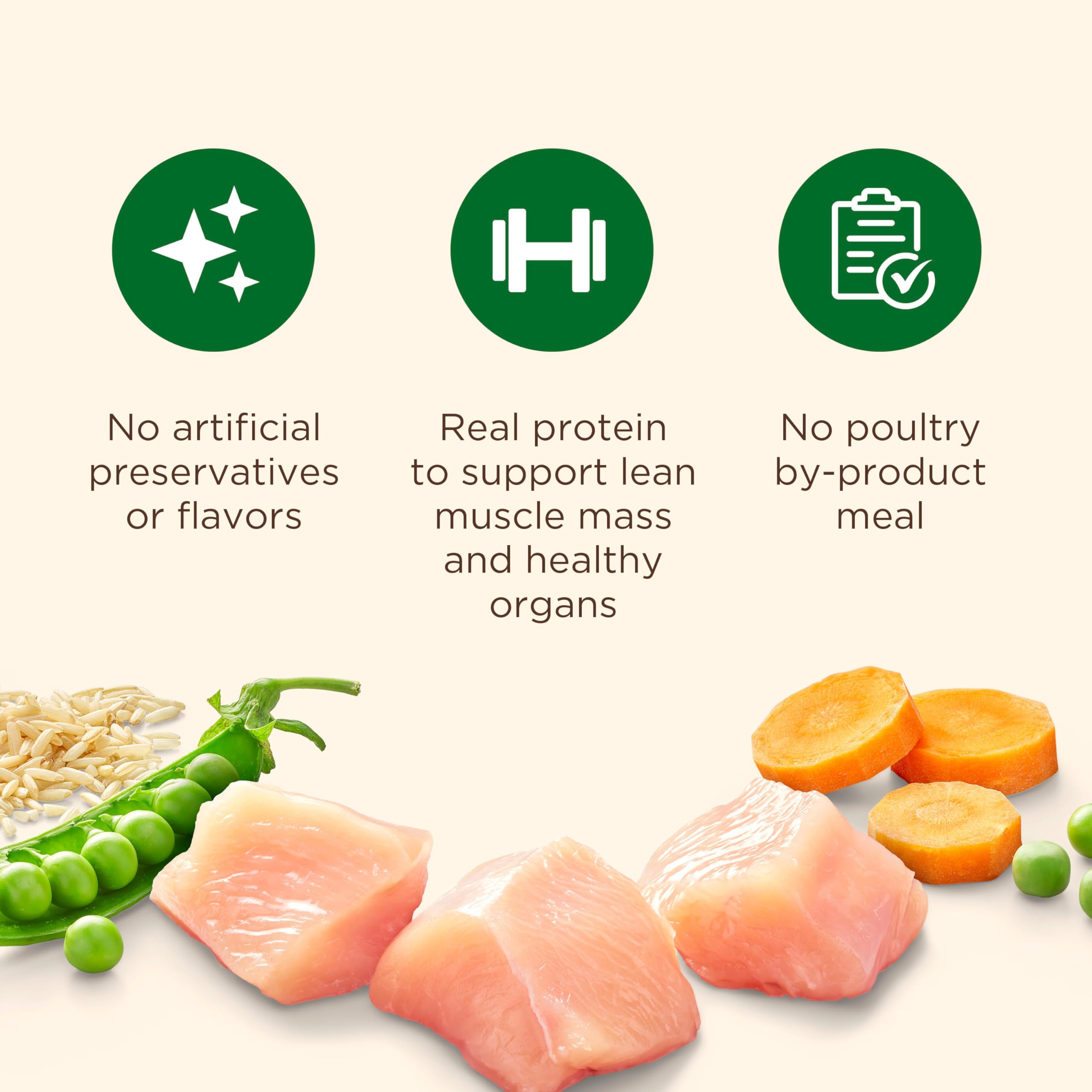 Nutrish Dry Dog Food, Real Chicken & Veggies Recipe Whole Health Blend, 6 lb. Bag (Rachael Ray) - Image 5