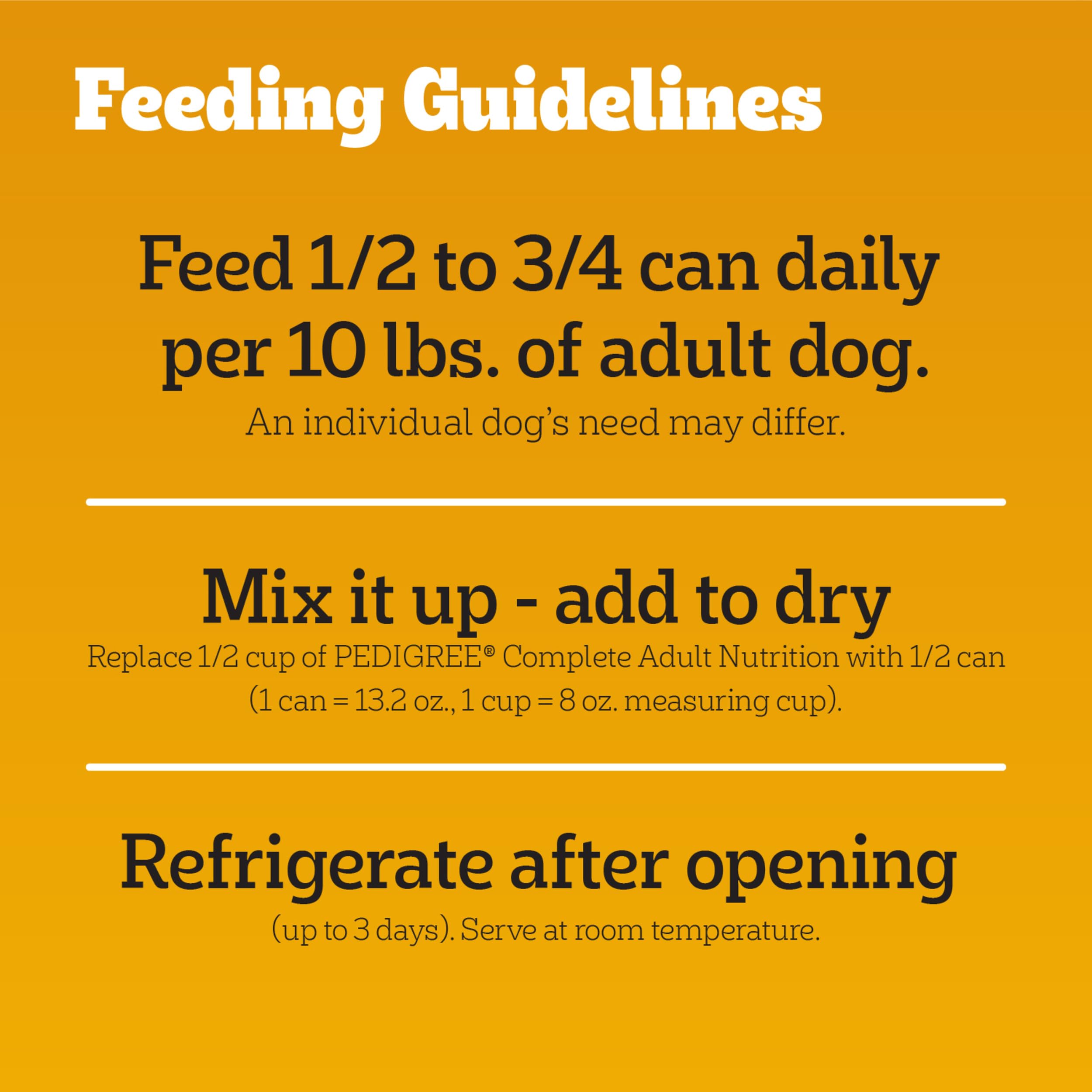 Pedigree Choice Cuts in Gravy Adult Canned Soft Wet Dog Food, Beef & Country Stew, 13.2 oz. Cans (12 Count, Pack of 1) - Image 8
