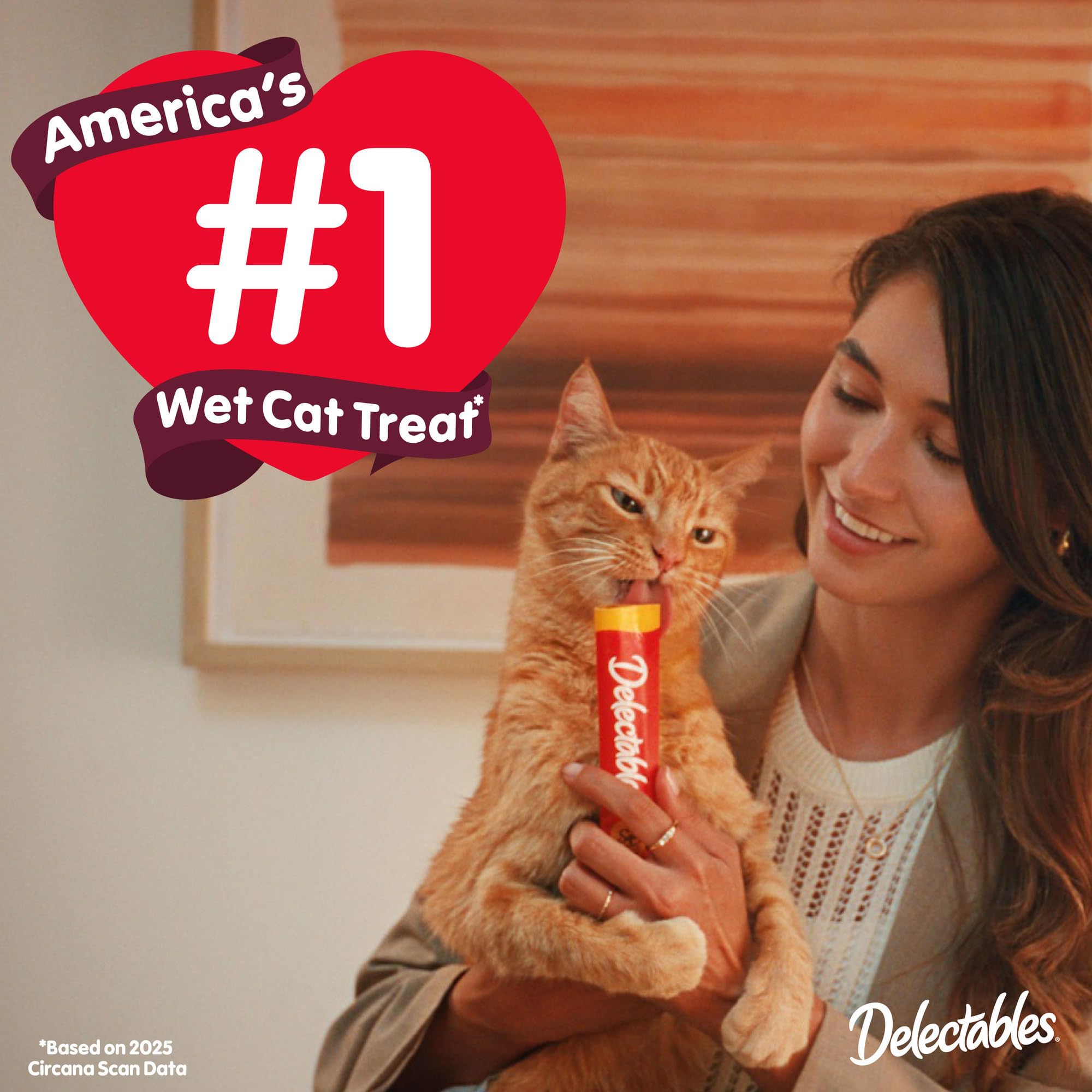 Delectables Squeeze Up Catnip Variety Pack, Creamy Squeezable Puree, Lickable Wet Cat Treats, Grain Free, No Added Fillers, No by-Products, No Added Preservatives, 0.5 Ounces Tube, 20 Tubes Total - Image 8