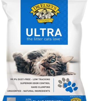 Dr. Elsey's Ultra UnScented Clumping Clay Cat Litter 40 lb. Bag