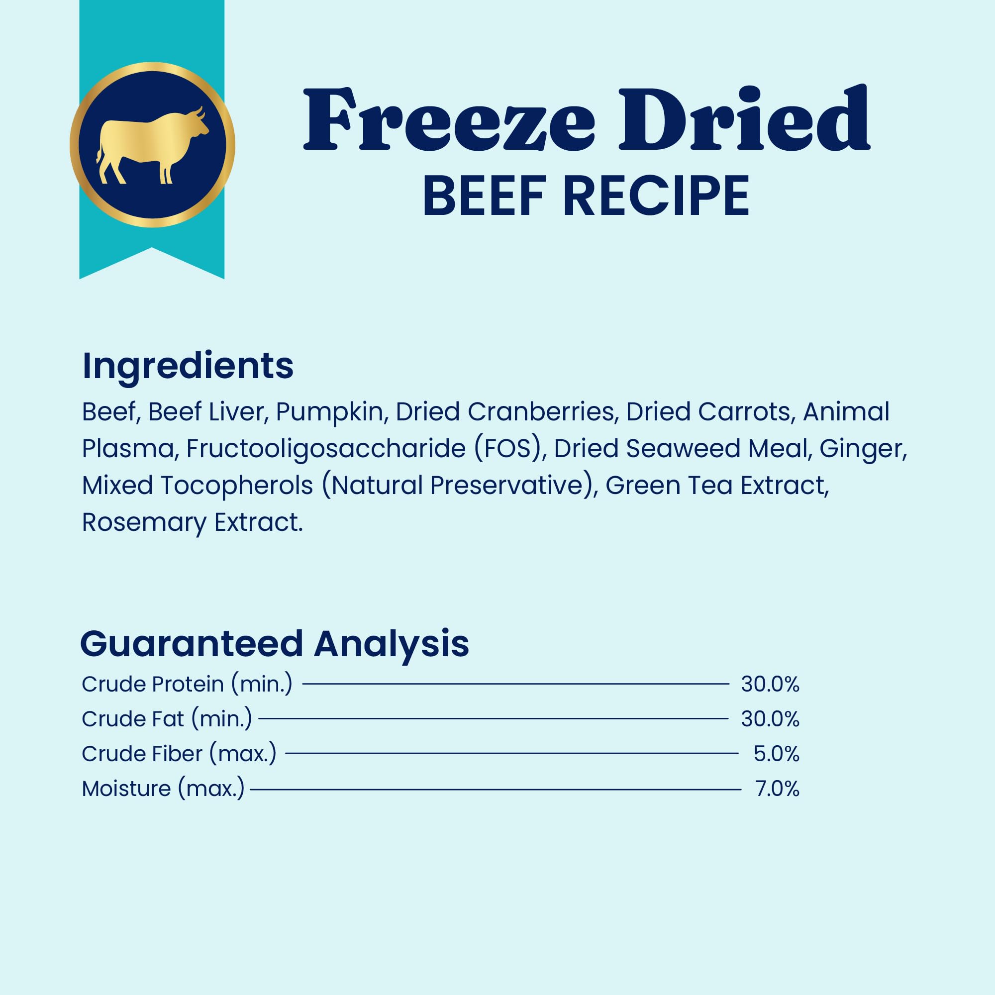 Solid Gold Freeze Dried Dog Food - W/Real Beef, Pumpkin & Superfoods - Freeze Dried Raw Dog Food Toppers for Picky Eaters to Serve as a Nutrient-Dense Meal Topper or High Protein Treats - 1.5oz - Image 9