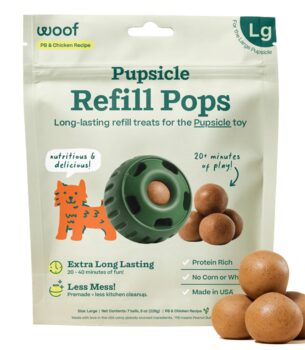 Woof Pupsicle Pops - Premade Long Lasting Dog Pupsicle Pop Treats