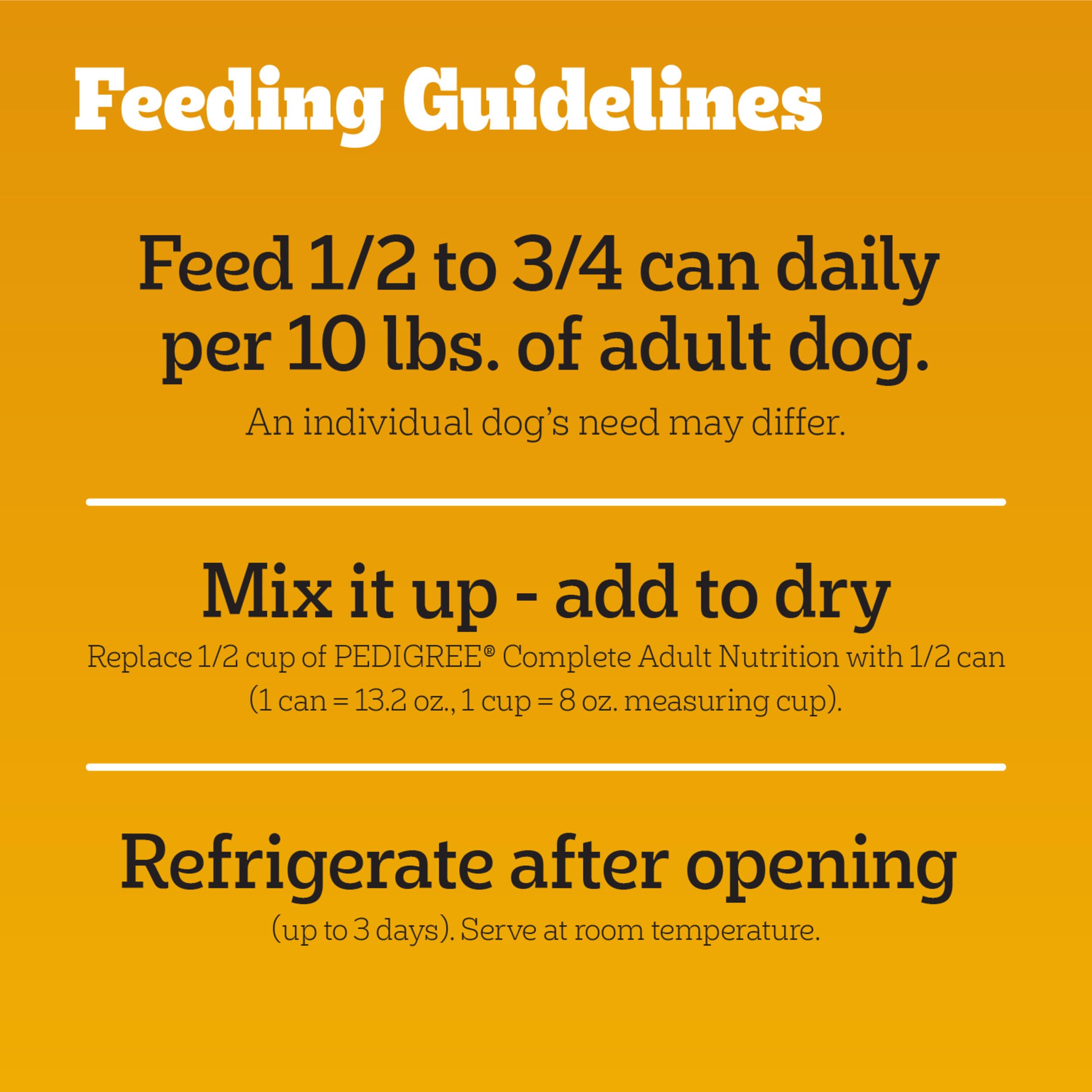 Pedigree Choice Cuts in Gravy Adult Canned Soft Wet Dog Food, Beef, 13.2 oz. Cans (12 Count, Pack of 1) - Image 7