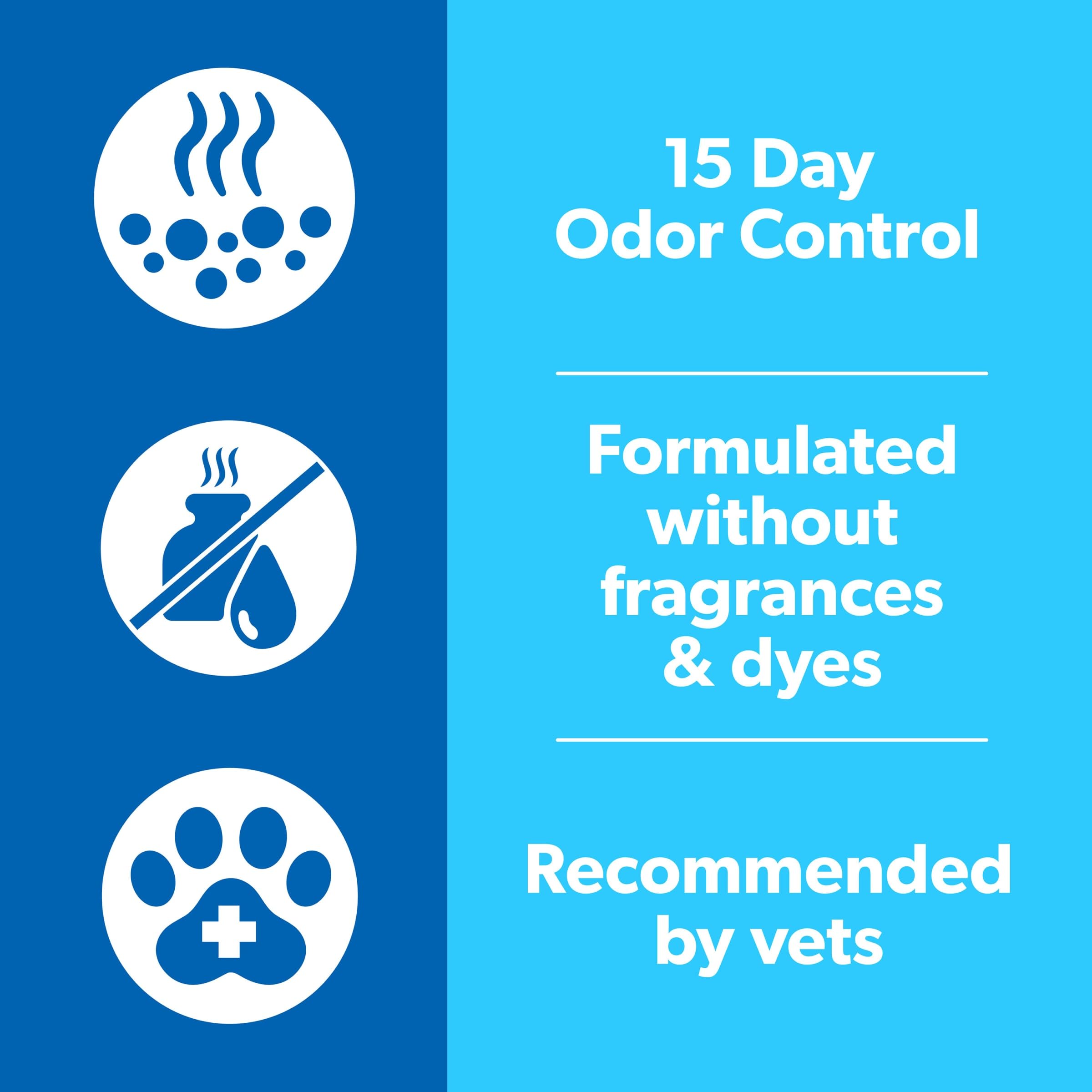 Fresh Step Advanced Simply Unscented Clumping Litter, Fresh Step Unscented Cat Litter Fights Odor on Contact, 37 lbs. (2 x 18.5 lb. Box) - Image 8