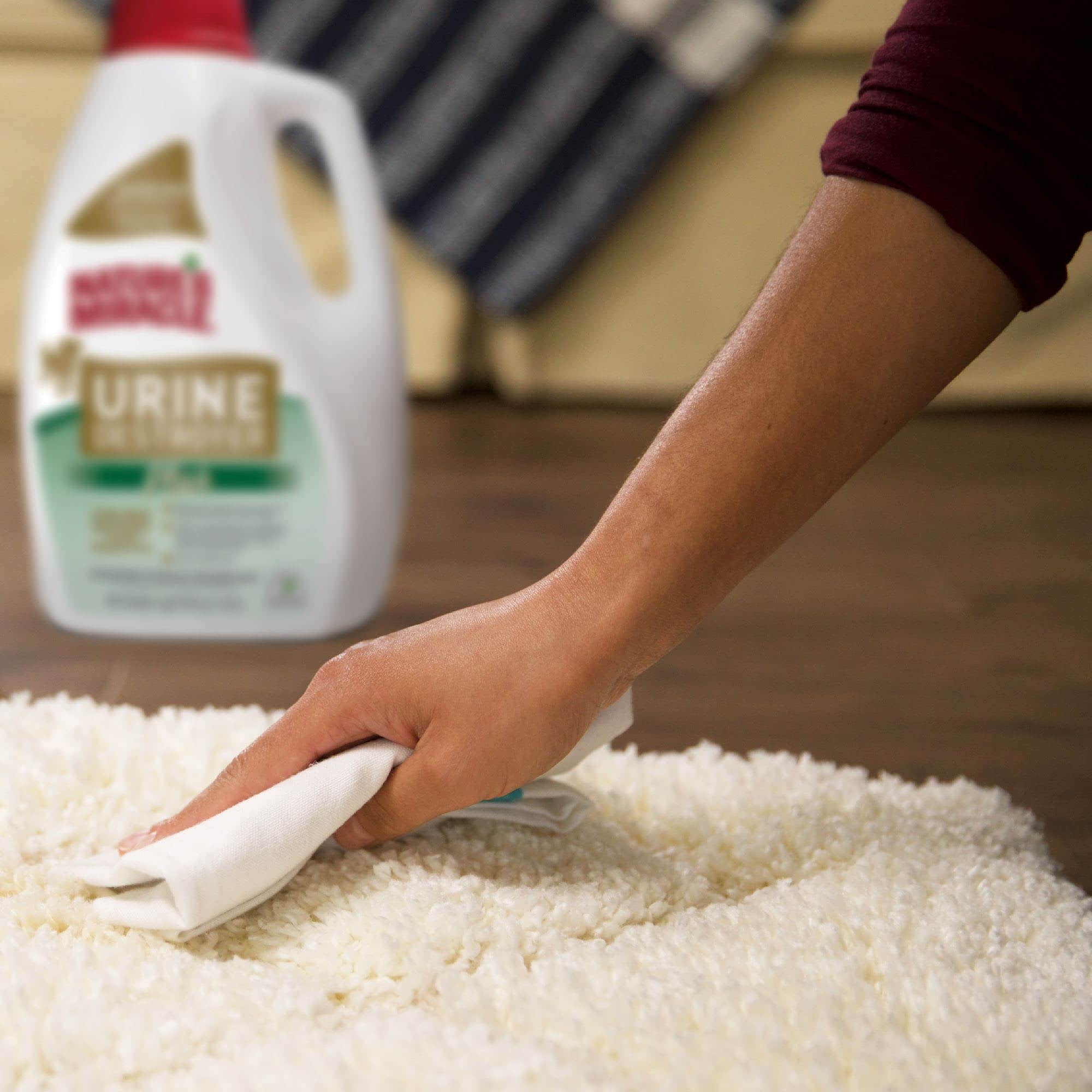 Nature's Miracle Urine Destroyer Plus for Dogs, Enzymatic Formula for Severe Dog Urine Stains, 1 gal - Image 7