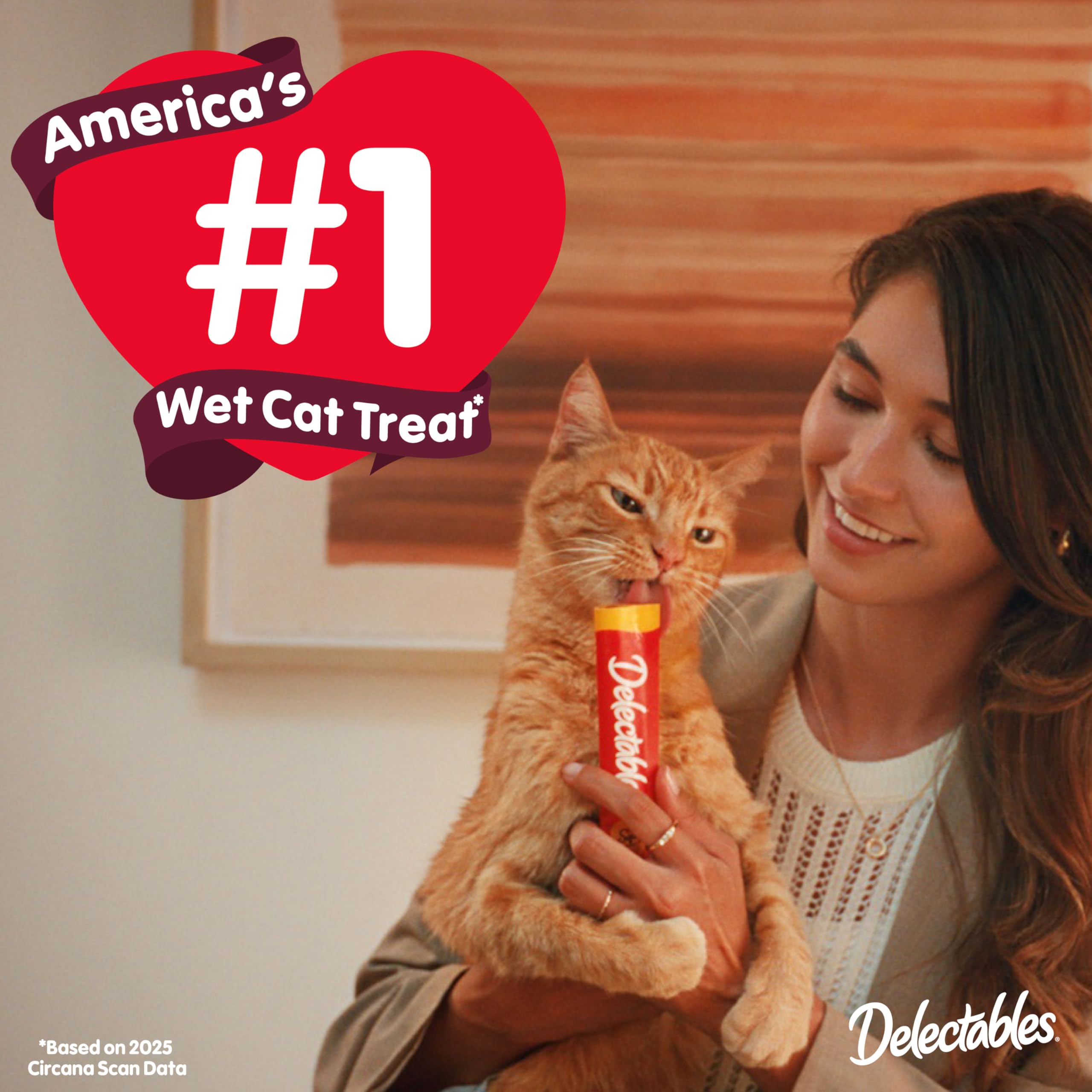 Delectables Squeeze Up Variety Pack, Creamy Squeezable Puree, Lickable Wet Cat Treats, Grain Free, No Added Fillers, No by-Products, No Added Preservatives, 0.5 Ounces Tube, 72 Tubes Total - Image 8