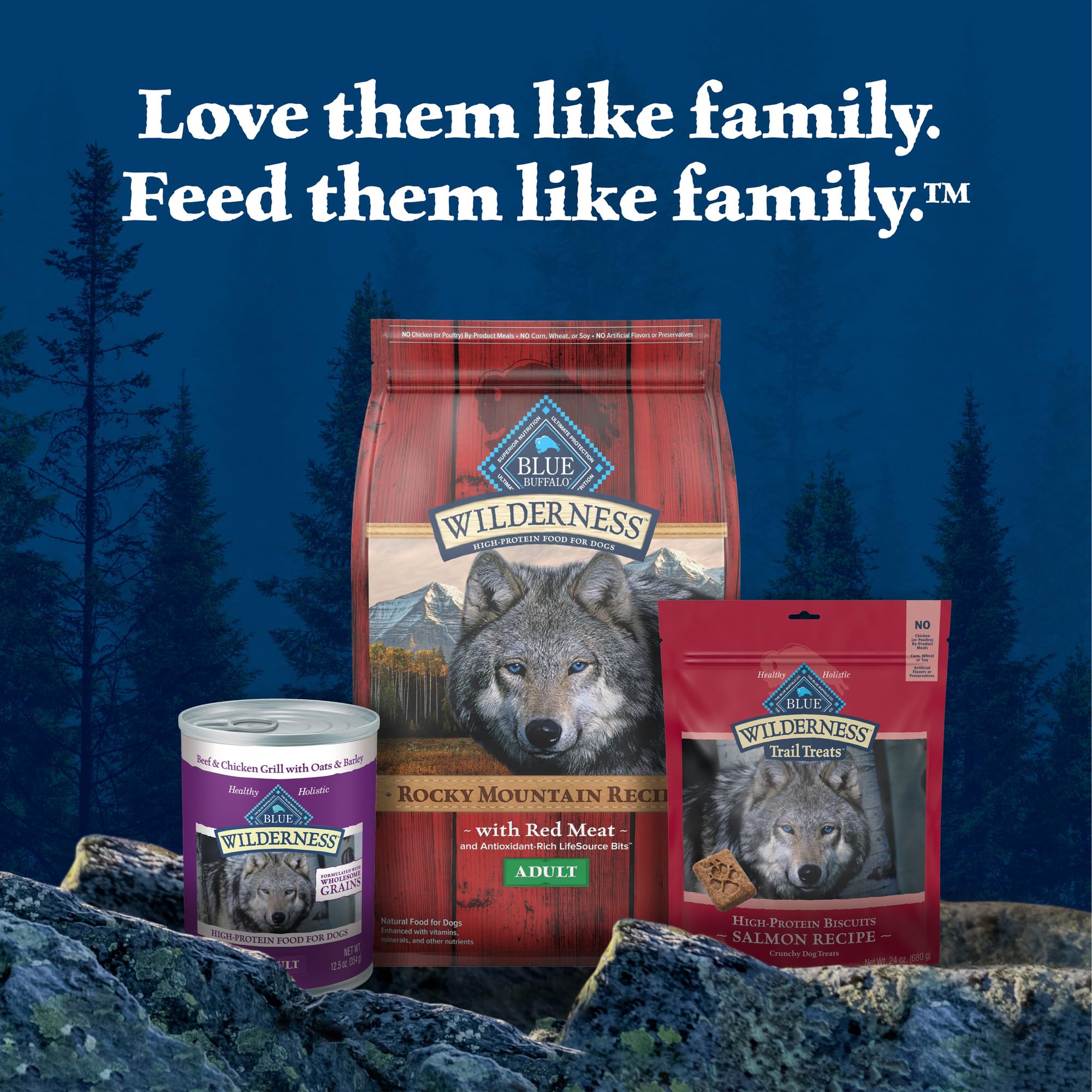 Blue Buffalo Wilderness Trail Toppers Wild Cuts Wet Dog Food Variety Pack, High-Protein & Grain-Free, Made with Natural Ingredients, Chicken and Beef Flavors, 3-oz Pouches, (12 Count, 6 of Each) - Image 7