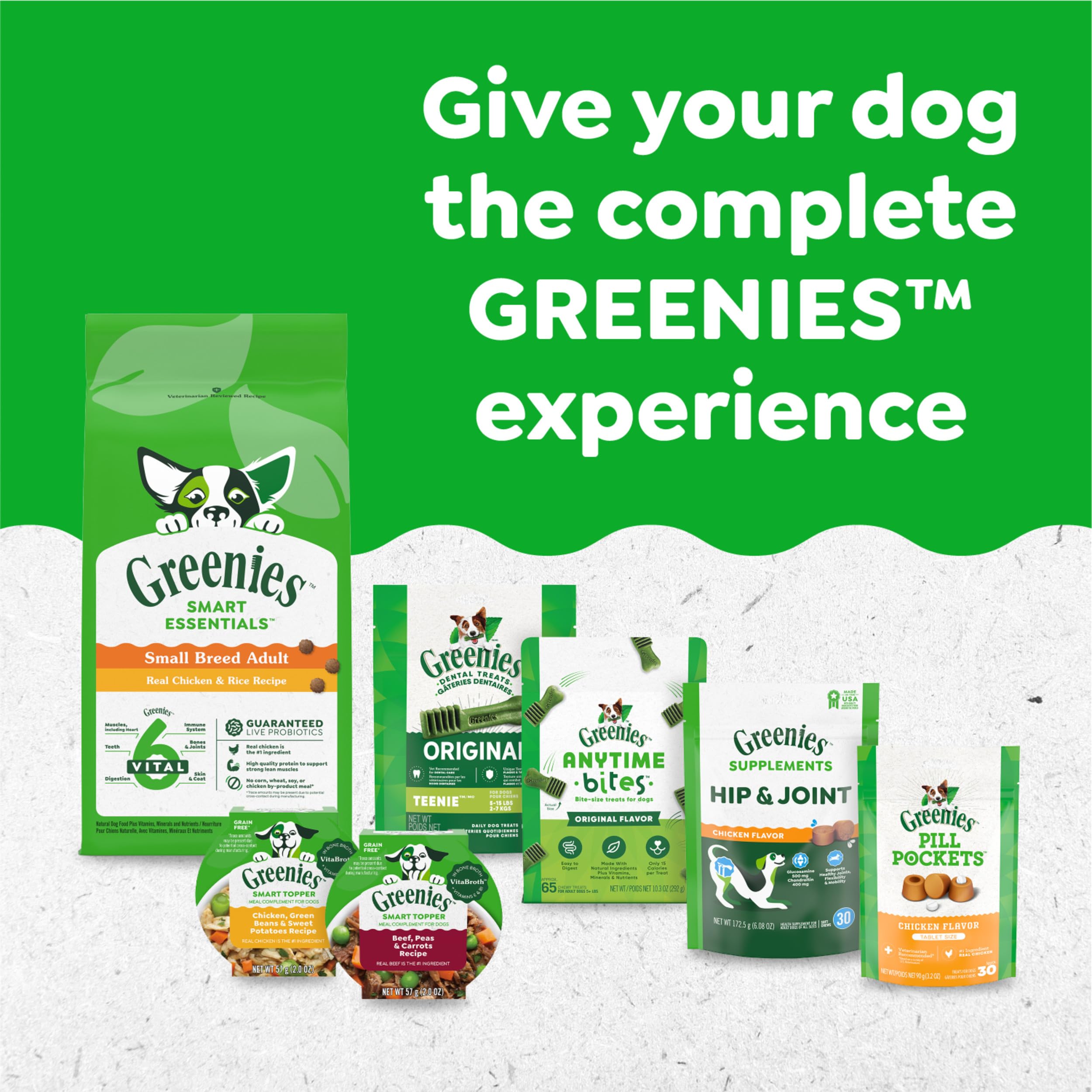 Greenies Original Regular Dental Dog Treats, 36 oz. Pack (36 Treats) - Image 7