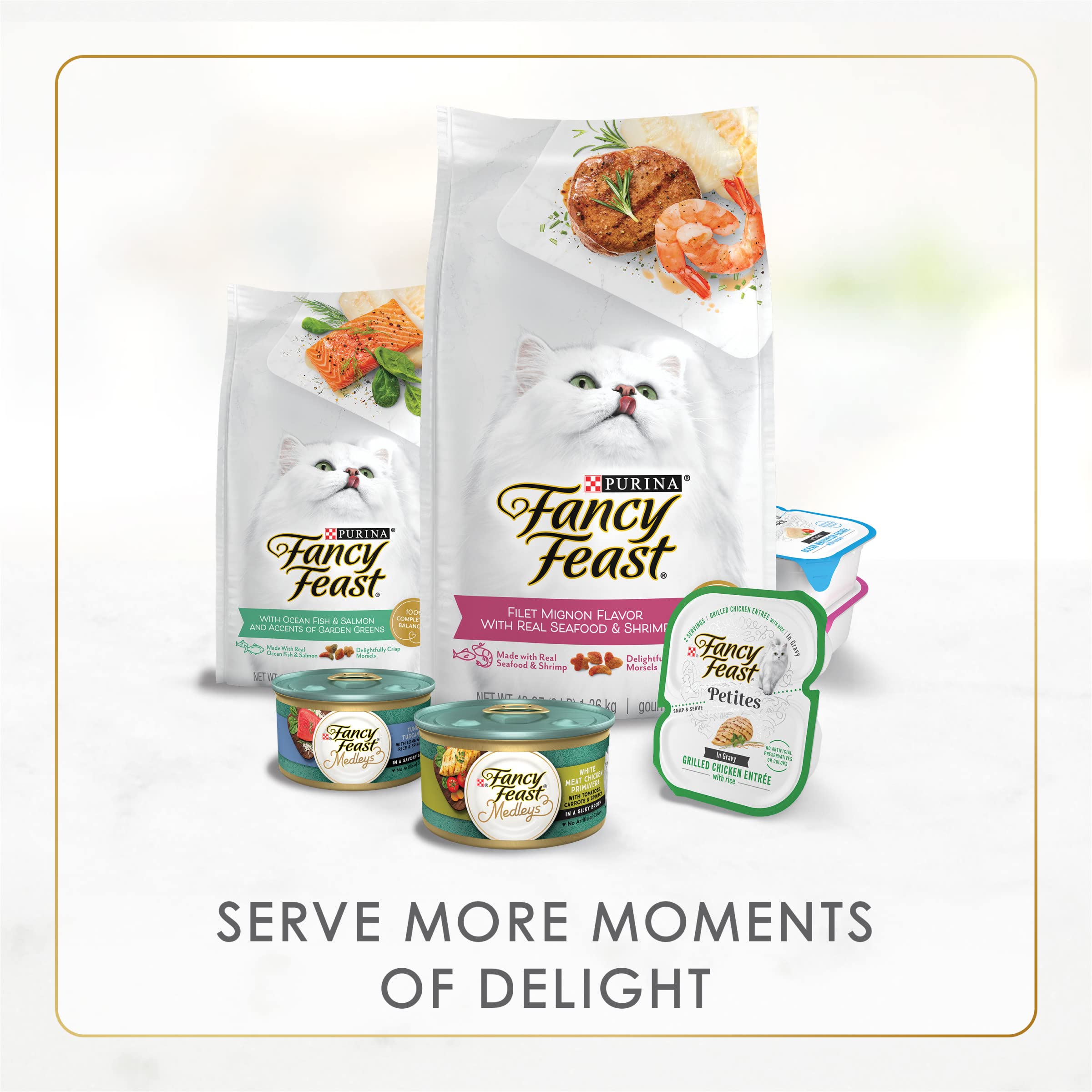 Purina Fancy Feast Grilled Wet Cat Food Seafood Collection in Wet Cat Food Variety Pack - (Pack of 24) 3 oz. Cans - Image 8