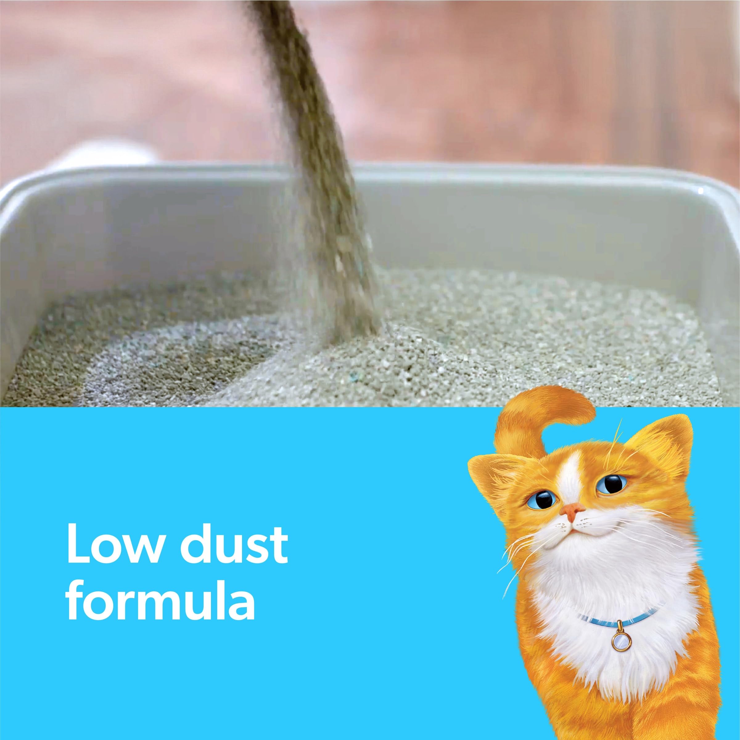 Fresh Step Advanced Simply Unscented Clumping Litter, Fresh Step Unscented Cat Litter Fights Odor on Contact, 37 lbs. (2 x 18.5 lb. Box) - Image 7