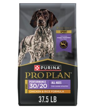 Purina Pro Plan Sport Performance 30/20 Chicken and Rice Formula High Protein Dog Food - 37.5 lb. Bag