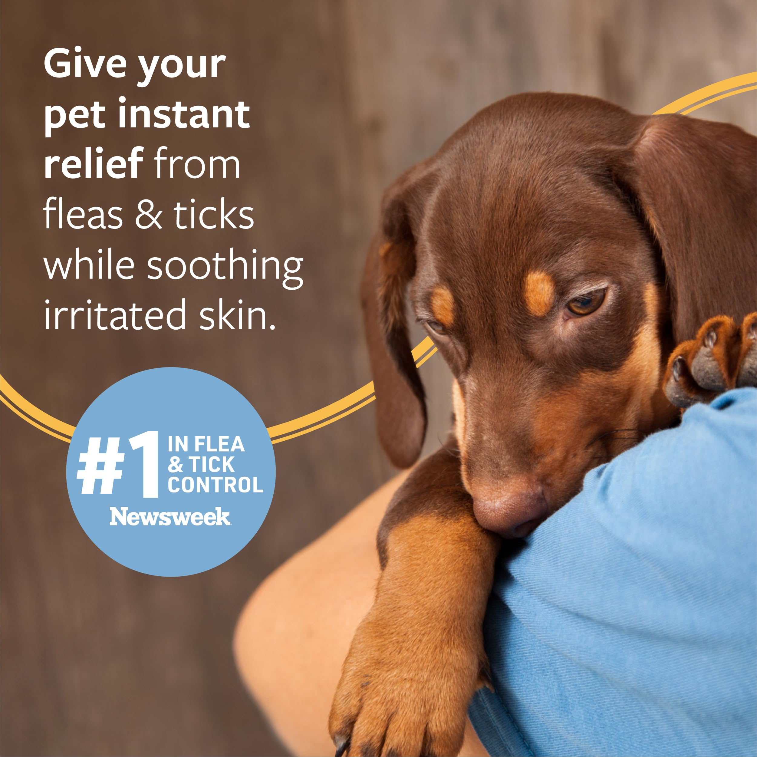 Veterinary Formula Flea and Tick Shampoo for Dogs and Cats, 16 oz - Image 4