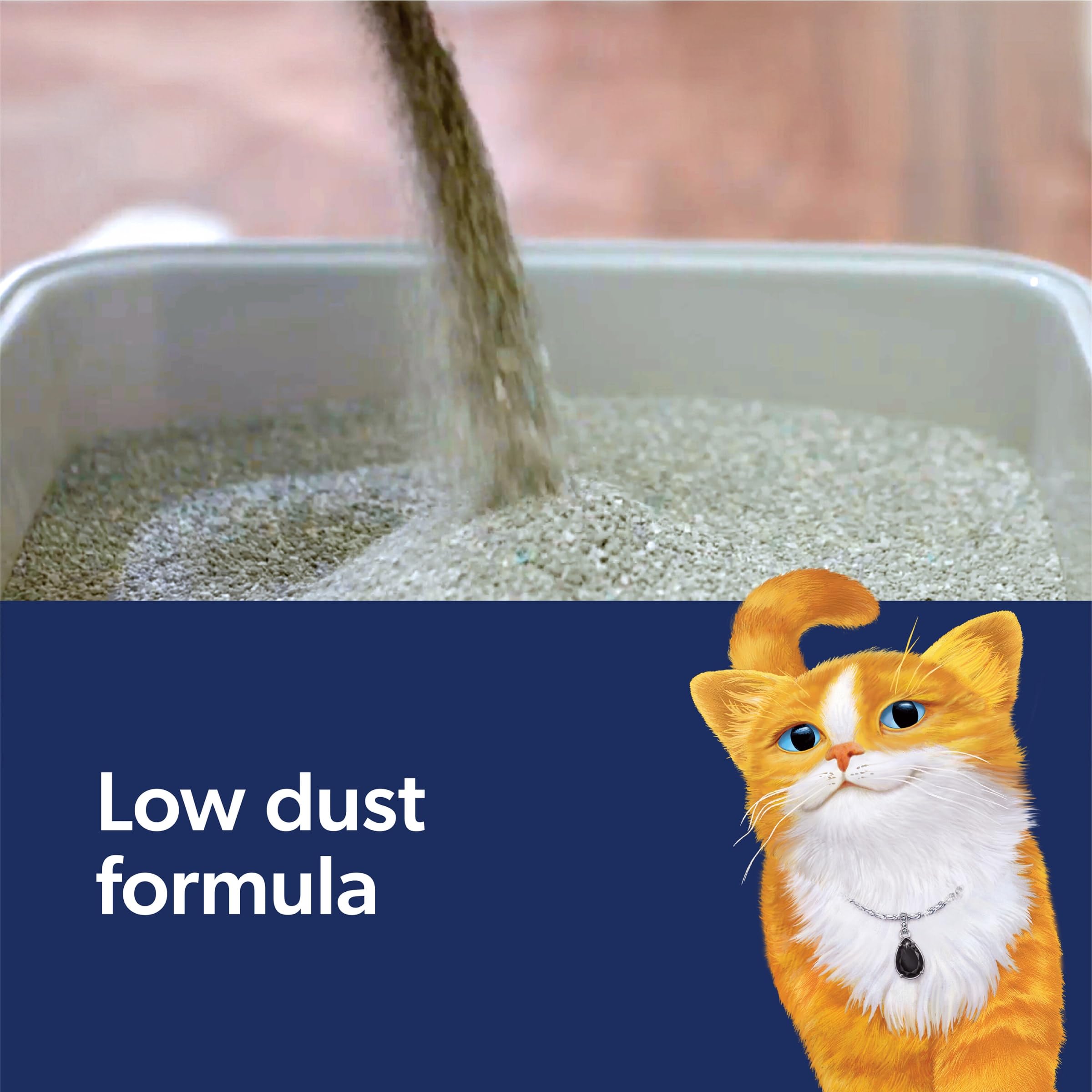 Fresh Step Clumping Cat Litter, Heavy Duty Advanced, Long Lasting 30-Day Odor Control with Odor Eliminating Carbon, 17.5 lb - Image 7
