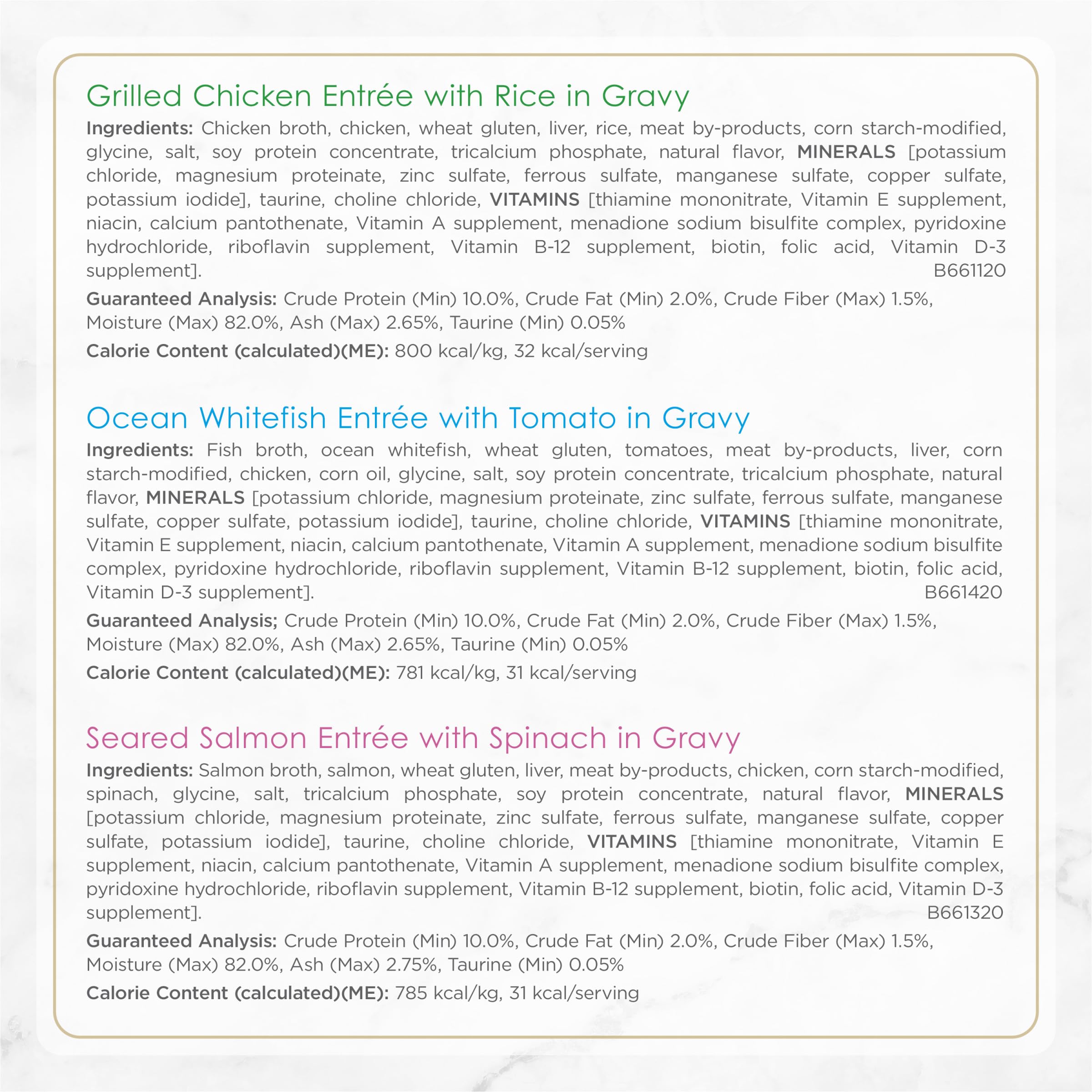 Purina Fancy Feast Gourmet Wet Cat Food Variety Pack, Petites Gravy Collection, break-apart tubs, 48 servings - (Pack of 24) 2.8 oz. Tubs - Image 6