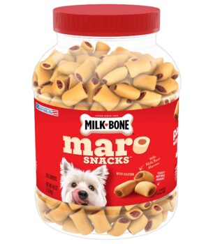 Milk-Bone MaroSnacks Small Dog Treats With Bone Marrow, 40 Ounce Container