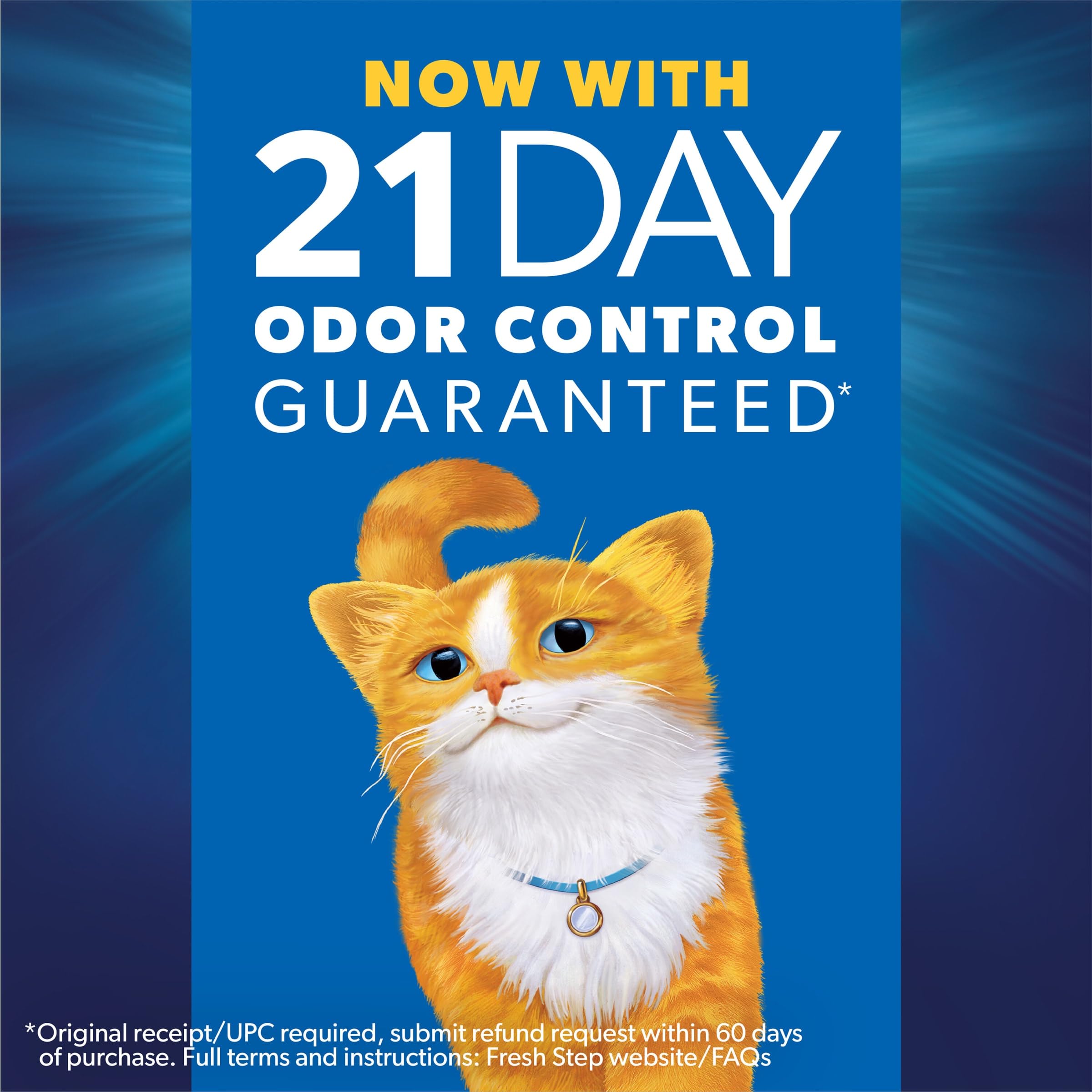Fresh Step Clean Paws Cat Litter with Febreze Freshness, Advanced Multi Cat Low Tracking Clumping Litter, 37 lbs. (2 x 18.5 lb. Box) - Image 3