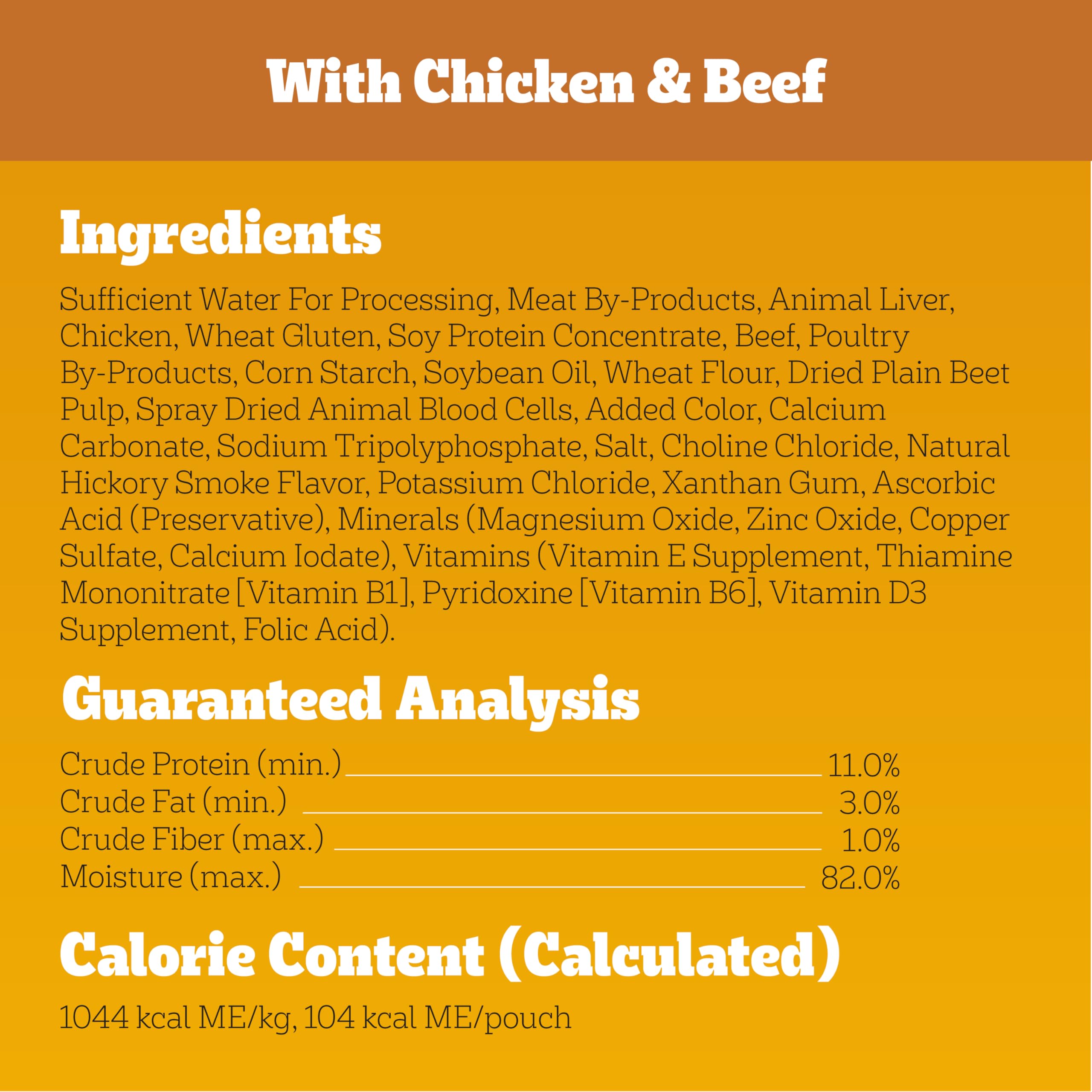 Pedigree High Protein Adult Soft Wet Dog Food Variety Pack, 3.5 oz. Pouches, 18 Count - Image 7